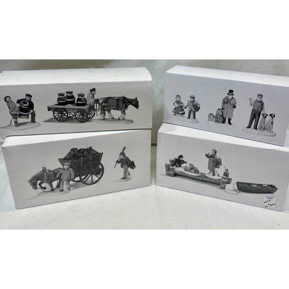 Village Heritage Collection Lot of Figures - Picture 2 of 7